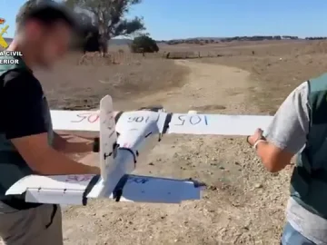 Smuggle gang arrested – 200 kilos of hashish with drone