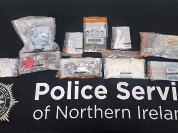 Two arrested and drugs worth £30,000 seized