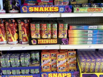 10,000Kg of illegal fireworks seized, Seller arrested