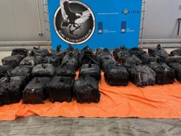 1.4 Tons of Cocaine Seized at Rotterdam Port